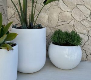 Globe Lightweight Outdoor Pots