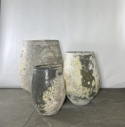 Tokyo Stone Pots woodfired by Mosarte Garden Living