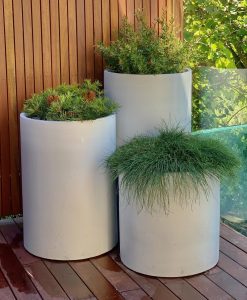 Tower Outdoor Pot By Mosarte Garden Living