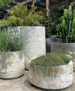 Stone Garden Pots
